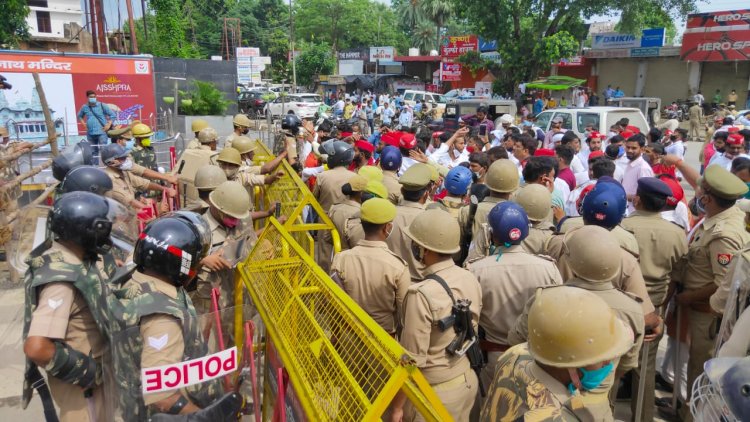 गोरखपुर : भाजपा व सपा प्रत्याशियों में विवाद, सपा के पूर्व  जिला पंचायत सदस्य घायल